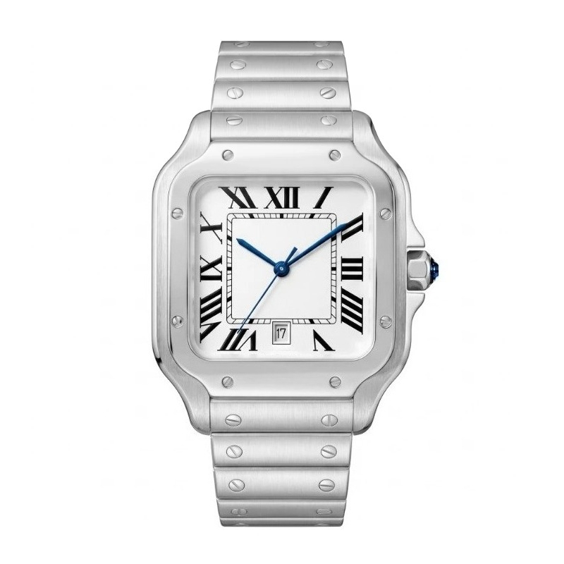 New Luxury Men's Quartz Watch  - Cartier Watch Tank ulasan dan harga