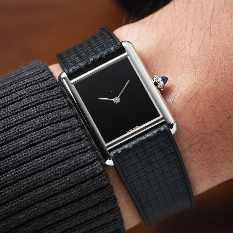 Fit for Cartier Santos Omega S - Cartier Watch Santos ulasan dan harga
