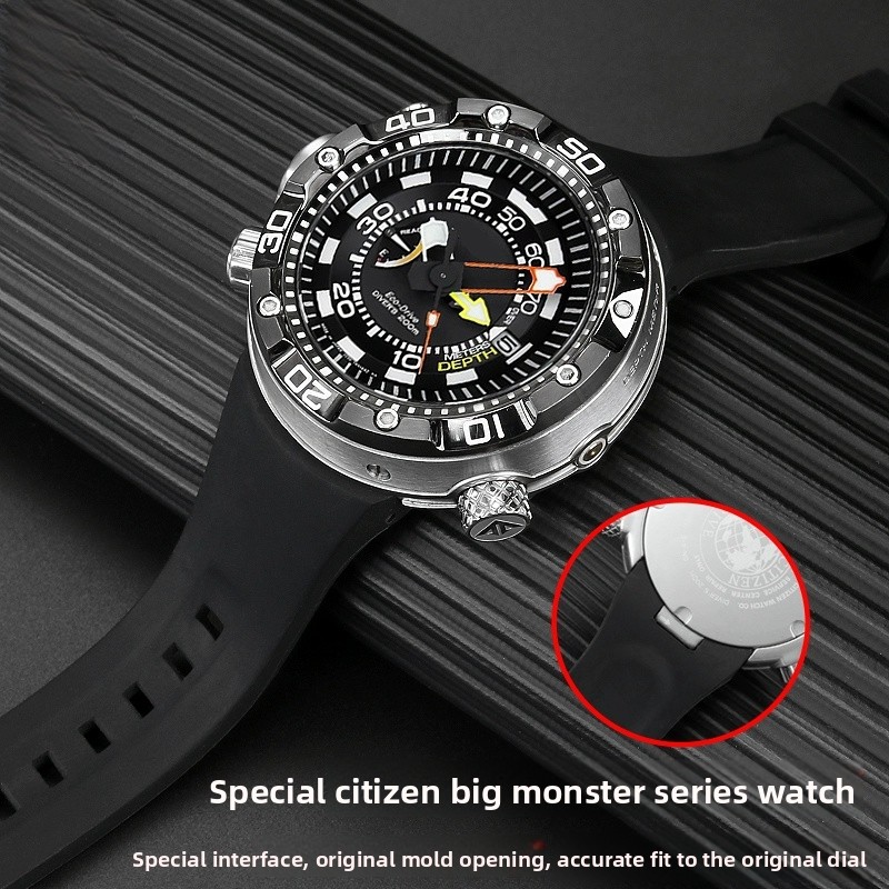Rubber watch band For CITIZEN  - Citizen Watch Promaster ulasan dan harga