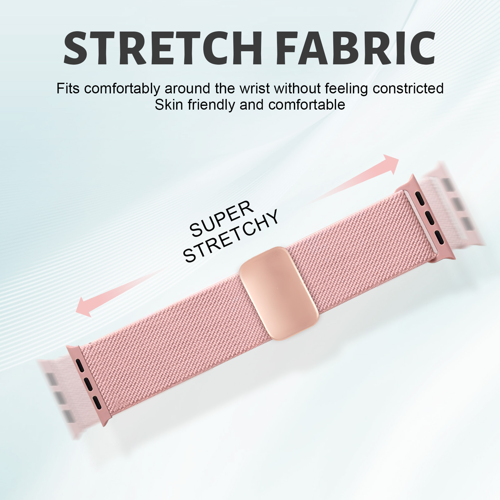 Magnetic Strap For Apple Watch - Milanese Loop Magnetic ulasan dan harga