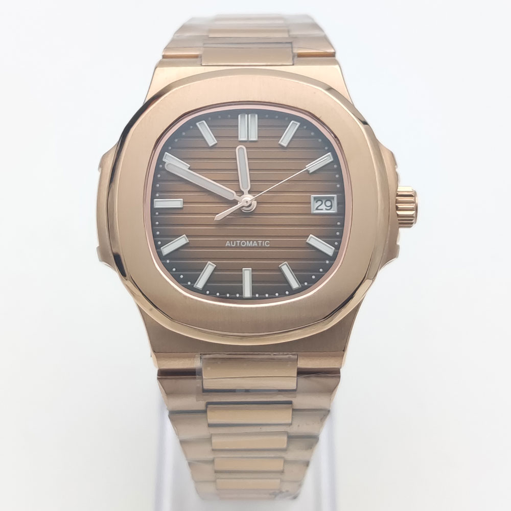 Luxury Rose Gold 40MM Square N - Patek Philippe Watch Nautilus ulasan dan harga