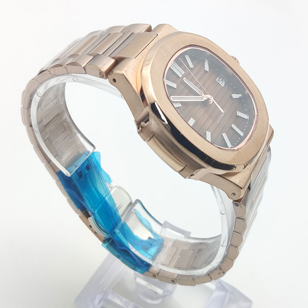 Luxury Rose Gold 40MM Square N - Patek Philippe Watch Nautilus ulasan dan harga