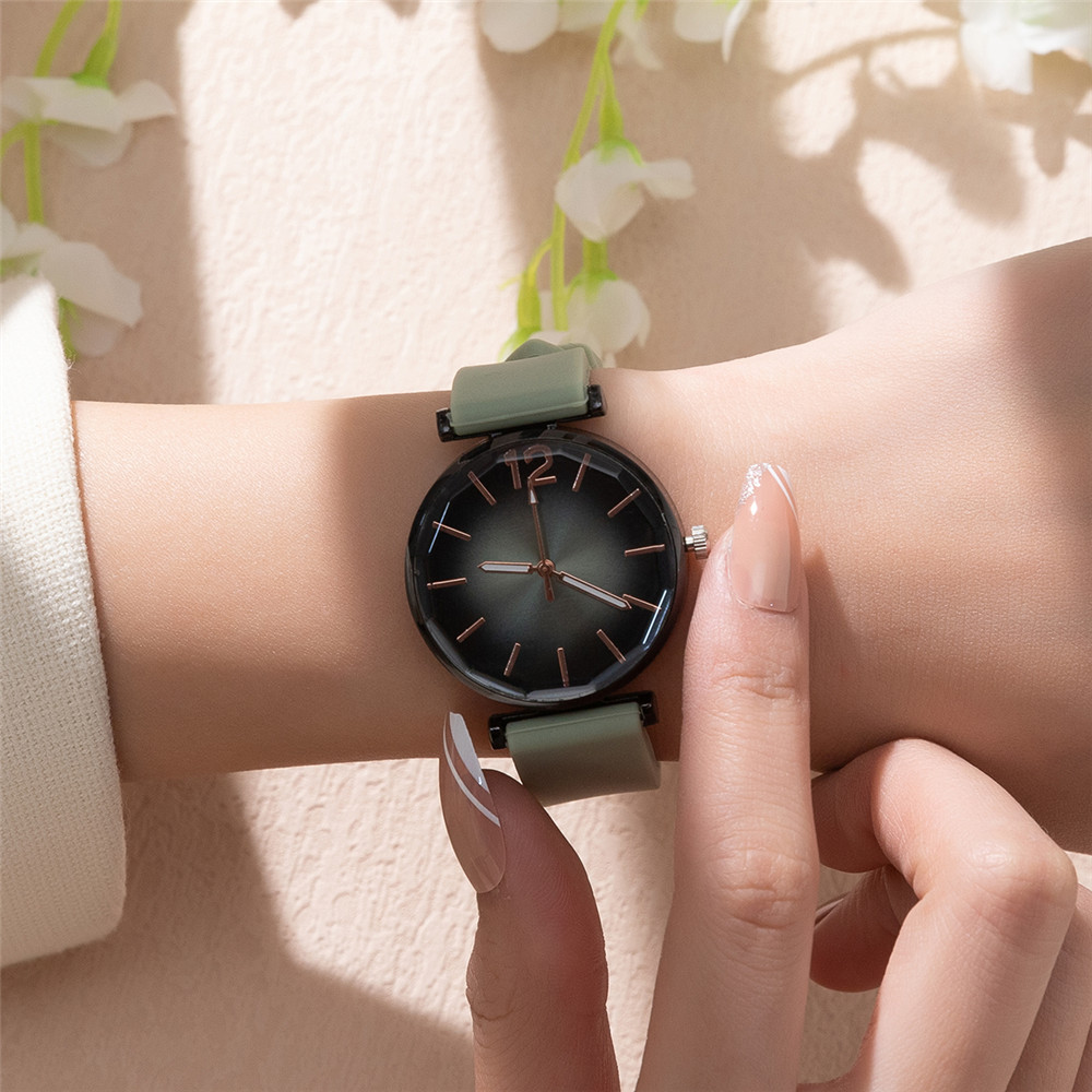 Fashion Ladies Sports Simple B - Silicone Band Women ulasan dan harga