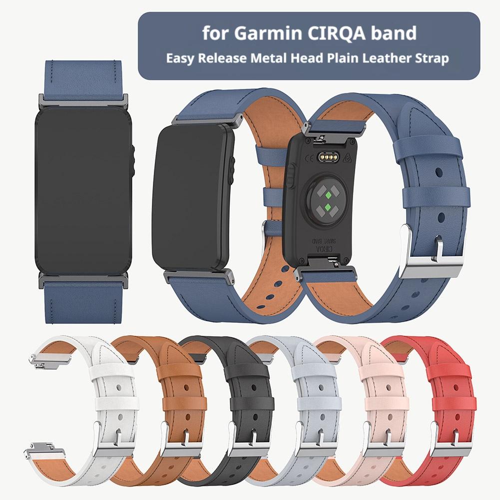 Leather Strap For Garmin CIRQA - Leather Strap Quick Release ulasan dan harga