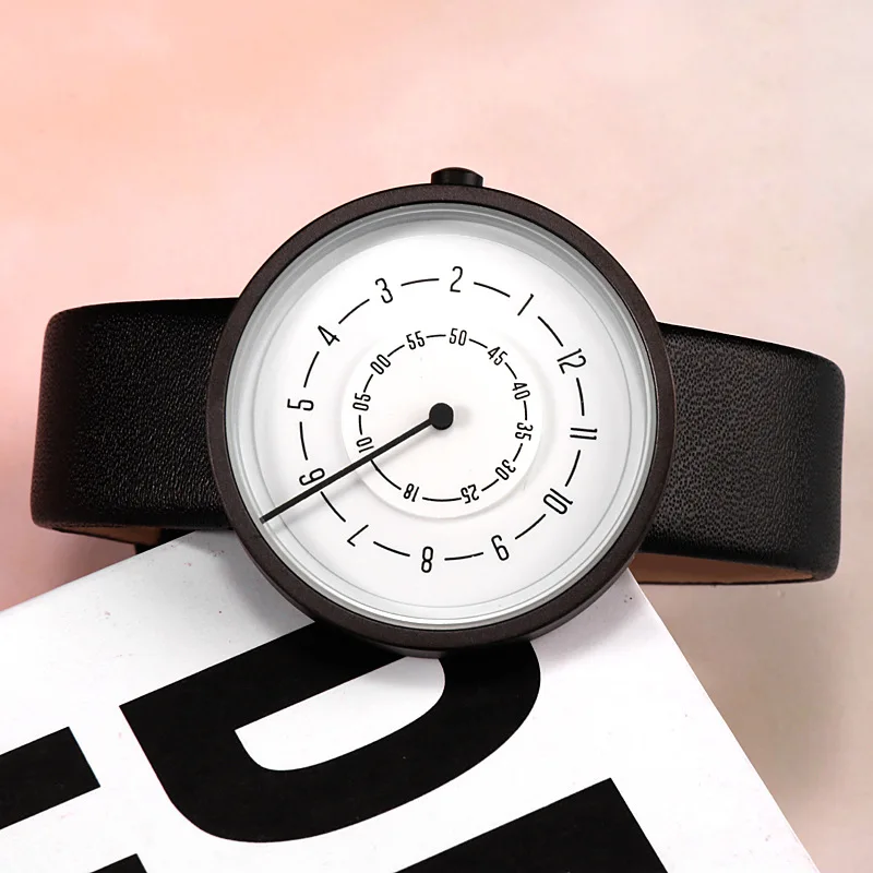 2020 Creative Watches Fashion  - Leather Watch Band Men ulasan dan harga